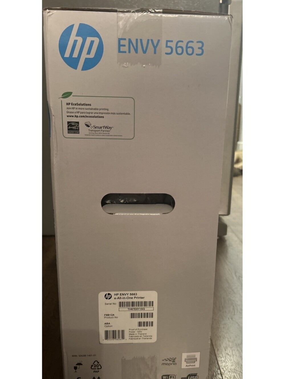 HP Envy 5663 Wireless Color Printer New Factory Sealed Touchscreen Scan Copy - Picture 2 of 7